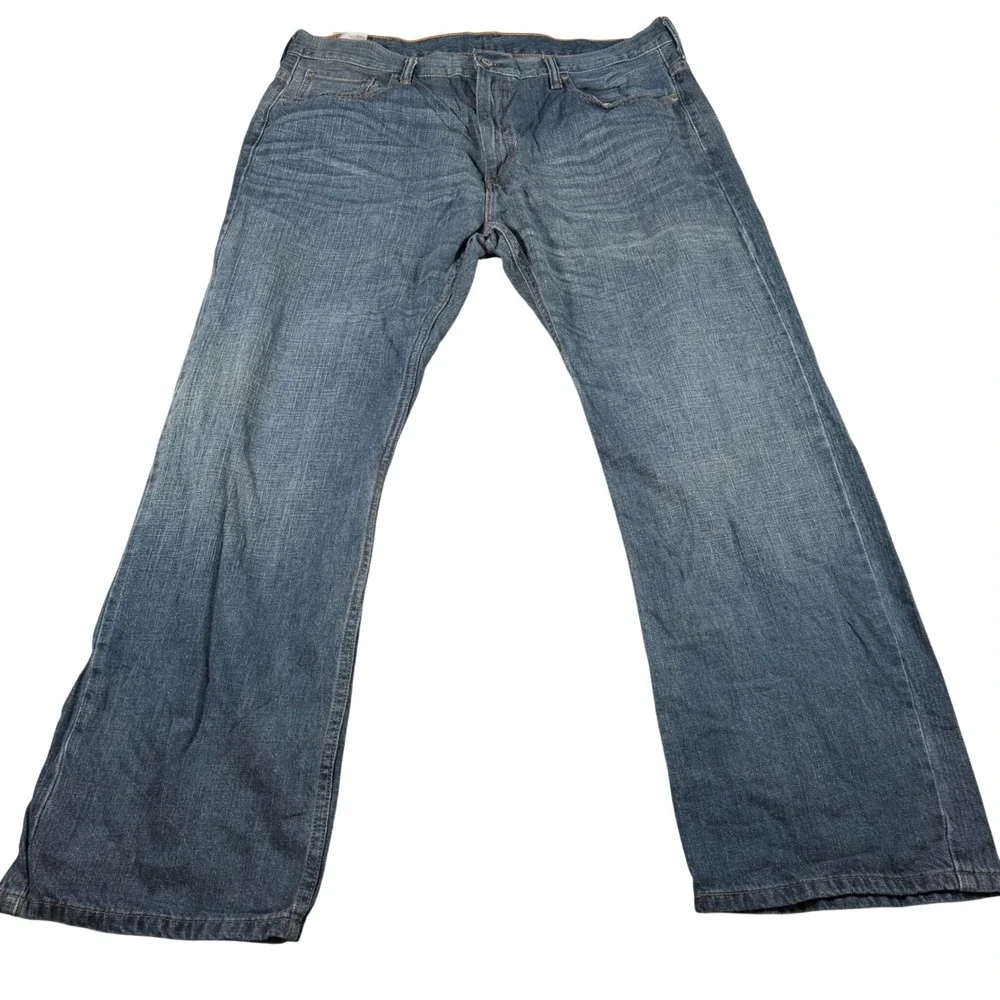 Levi's 569 Loose‎ Straight Jeans Mens 40x32 (FITS 40x31) Blue Denim Relaxed Fit